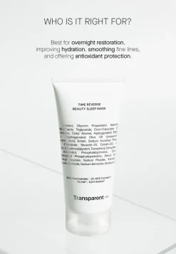 Transparent Lab Maske·Anti-Aging Maske|