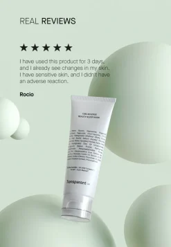 Transparent Lab Maske·Anti-Aging Maske|